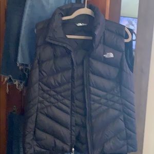 North face puffer vest